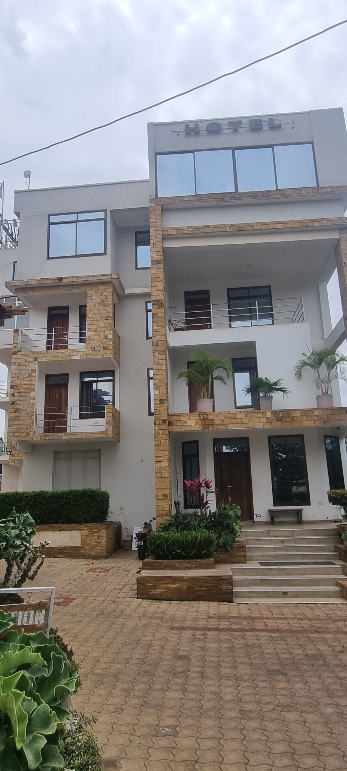 Comfortable bed at Nanofilter Hotel